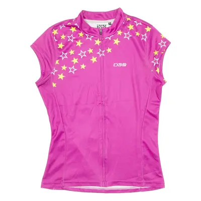 Cycling Womens Jersey Purple Full Zip M