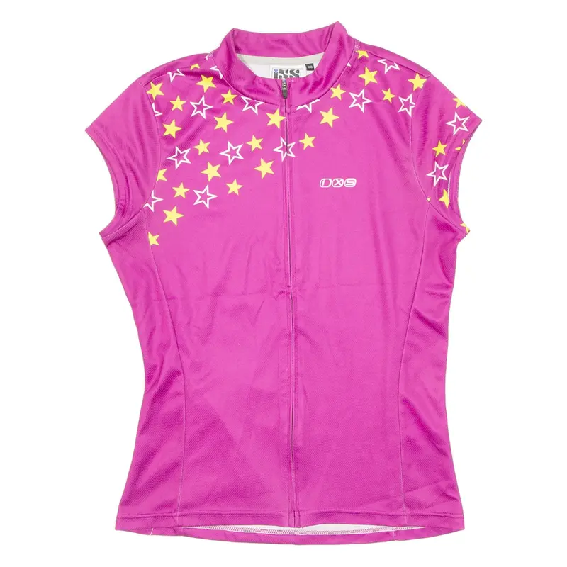 Cycling Womens Jersey Purple Full Zip M