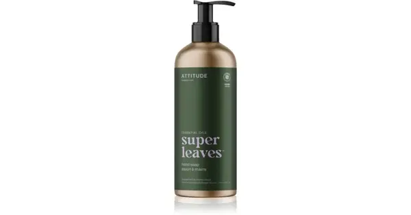 Attitude Super Leaves Essentials soap naturale for hands peppermint & sweet orange 473 ml