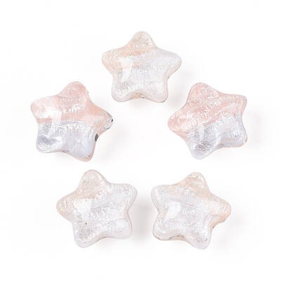 Transparent Resin Enamel Beads