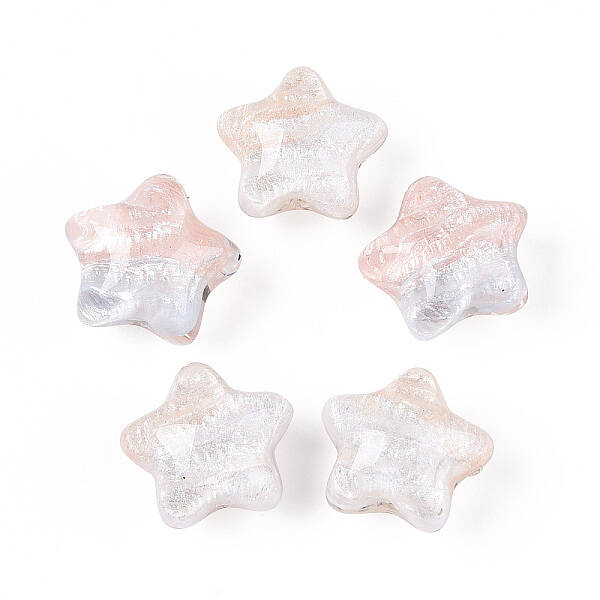 Transparent Resin Enamel Beads