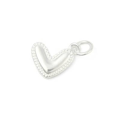 925 Sterling Silver Heart Charms