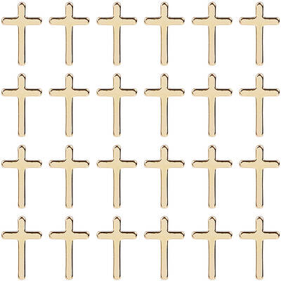 60Pcs Long-Lasting Plated Brass Charms