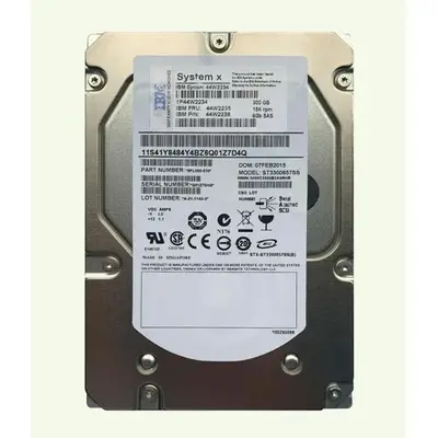 44W2238 IBM 300GB 6Gb/s SAS 15000 3.5-Inch Hard Drive