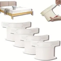 4 Count Lock Sheet Holders,Bed Sheet Lock Clips, Sheet Holders Keep Sheets Firm & Tight, Heavy Duty Bed Sheet Holder Corner F...