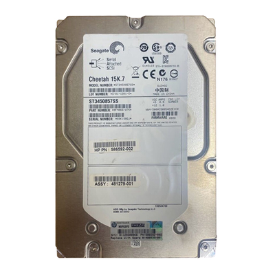 481279-001 HP 450GB 6Gb/s SAS 15000 3.5-inch 16MB Hard Drive