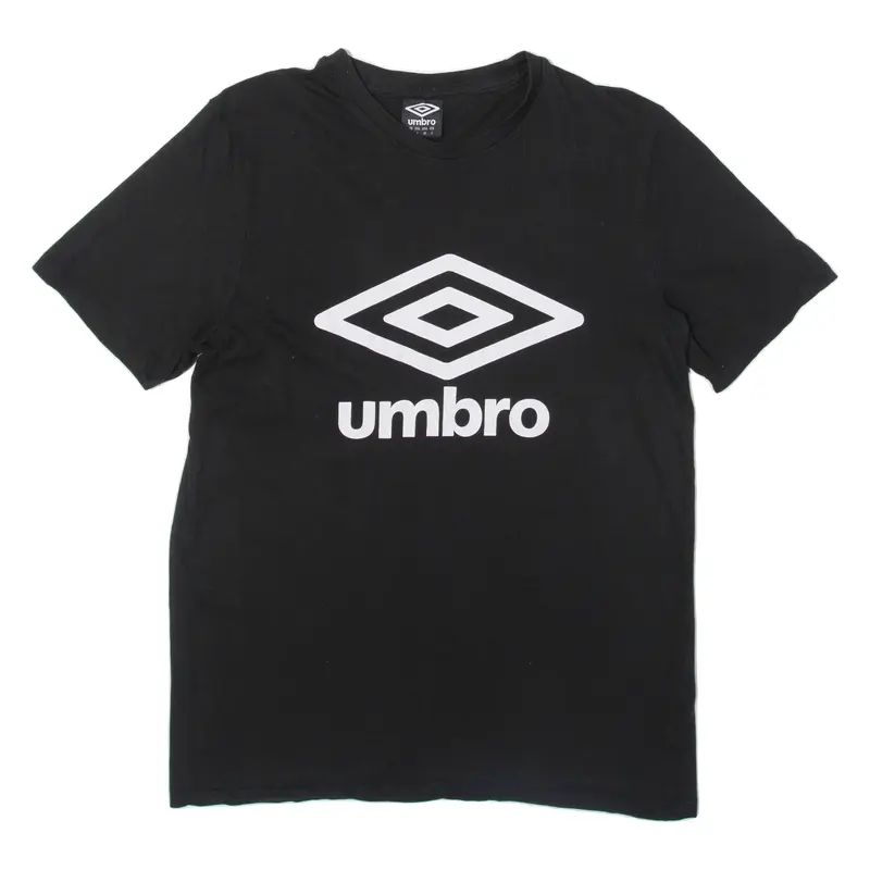 UMBRO Mens T-Shirt Black L