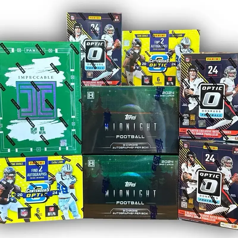 #5 Pick Your Team 2024 Football Hobby Box Card Break