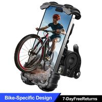 Lamicall Bike Phone Holder, Motorcycle Phone Mount - Motorcycle Handlebar Cell Phone Clamp, Scooter Phone Clip for 4.7\