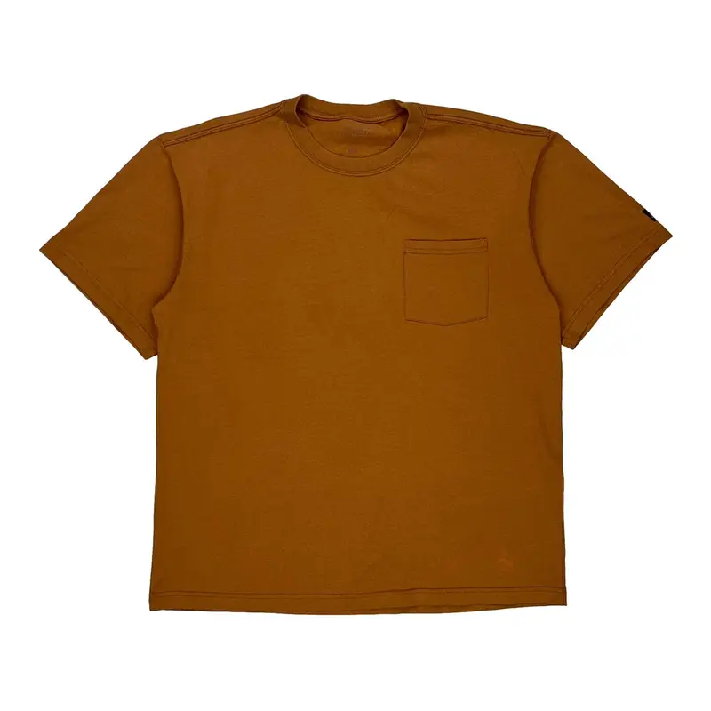 Dickies T-Shirt - XL Brown Cotton