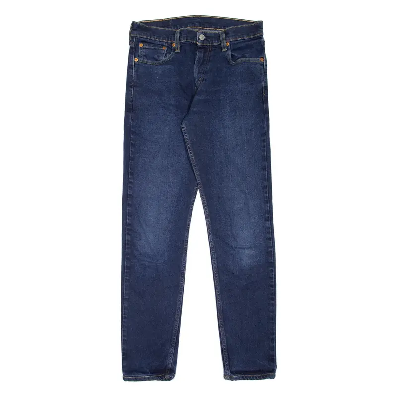 LEVI'S 512 Jeans Mens Blue Slim Tapered Stone Wash W30 L30