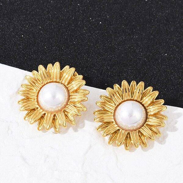 304 Stainless Steel Stud Earrings
