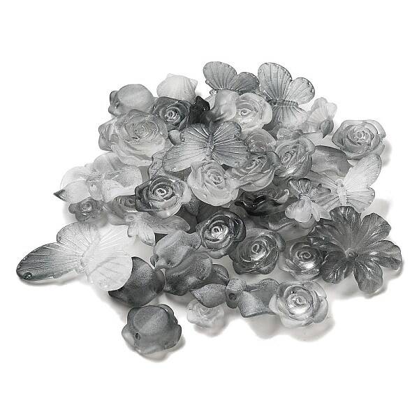 Transparent Acrylic Beads