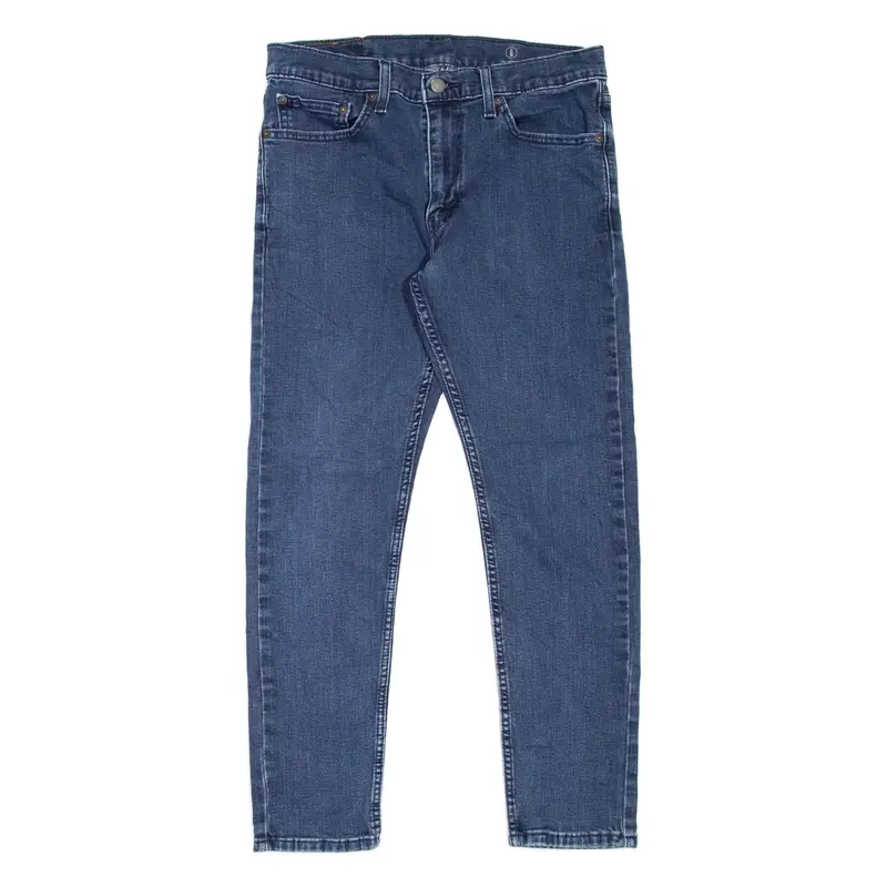 LEVI'S 512 Jeans Mens Blue Slim Tapered W32 L27