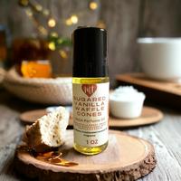 Strawberry Pound Cake Mega 1 oz Body Oil Roll-On with Sugared Vanilla Waffle Cone & Strawberry French Toast - Aroma Fragrance...