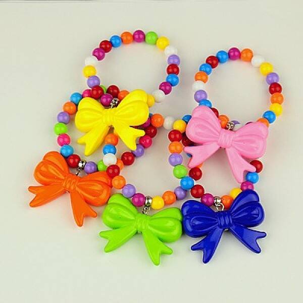 Fashion Acrylic Bracelets for Kids