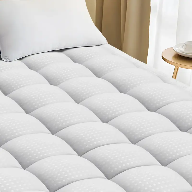 【Fall Deals For You】WeCharmer 350g & 500g Mattress Pad Quilted Mattress Protector - Breathable, Soft, Cool, Comfortable, ...