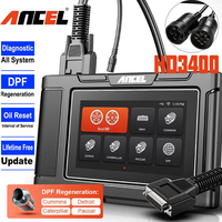 ANCEL HD3400 Diesel Heavy Duty Truck Scanner All System D.PF Regen Car Diagnostic Auto OBD2 Scanner Vehicle Digital Automotiv...