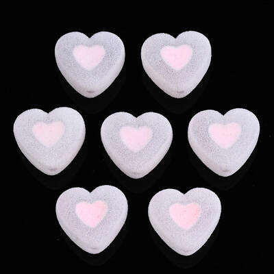 Flocky Acrylic Beads