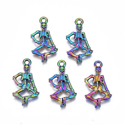 Rainbow Color Alloy Pendants