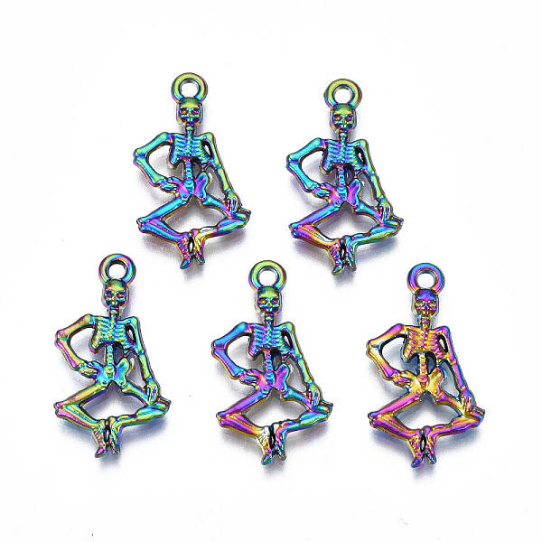 Rainbow Color Alloy Pendants
