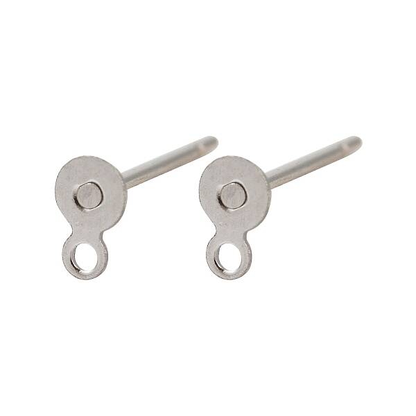 304 Stainless Steel Stud Earring Findings