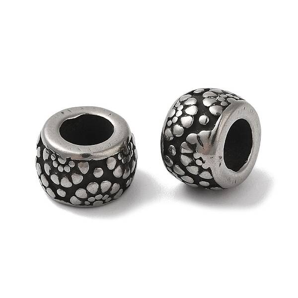 304 Stainless Steel European Beads