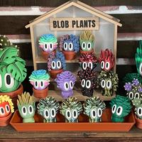 Blob Plants – 3D Printed Plant Cuties with Big Eyes and a Tiny Tush