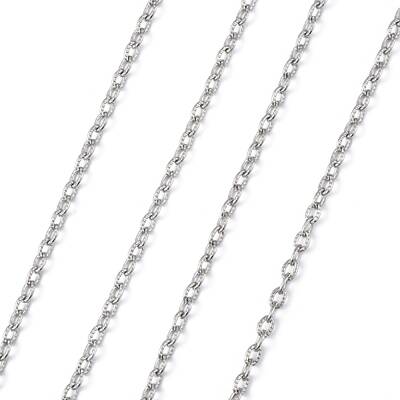 Iron Textured Cable Chains