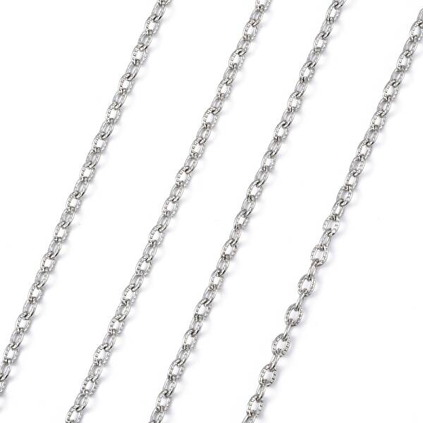 Iron Textured Cable Chains