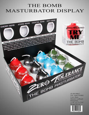 Bomb Masturbator 12ct Display