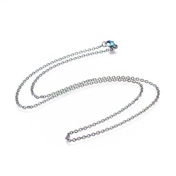 304 Stainless Steel Cable Chain Necklaces