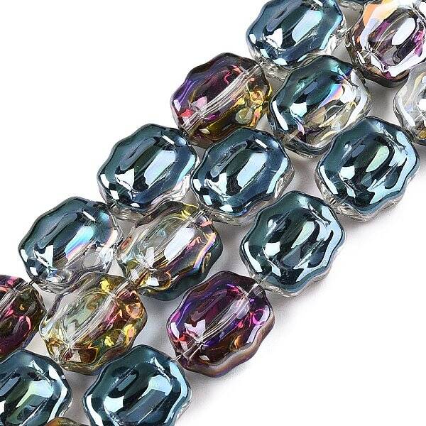 Electroplate Glass Beads Strands