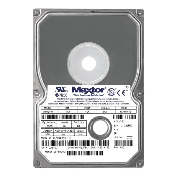 22TEC Dell 10GB 5400RPM ATA 100 2MB Cache 3.5-Inch Internal Hard Drive