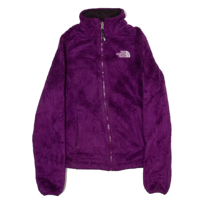 THE NORTH FACE Womens Fleece Jacket Purple XS