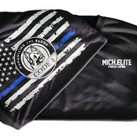 T-Shirt Thin Blue Line Code 4 Dog. Fuerza Latina