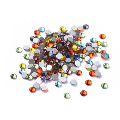 Glass Rhinestone Flat Back Cabochons