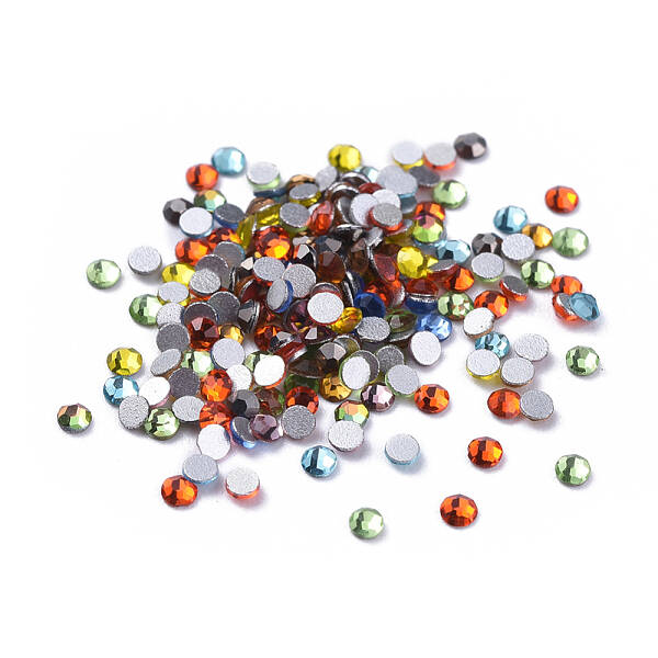 Glass Rhinestone Flat Back Cabochons
