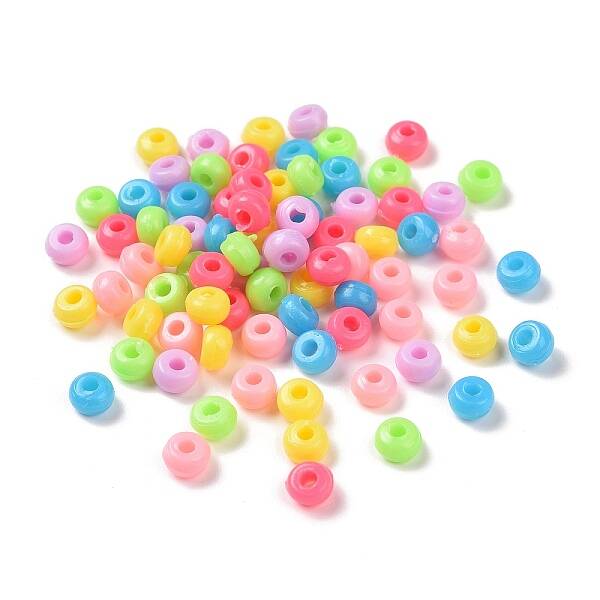 Opaque Acrylic Beads
