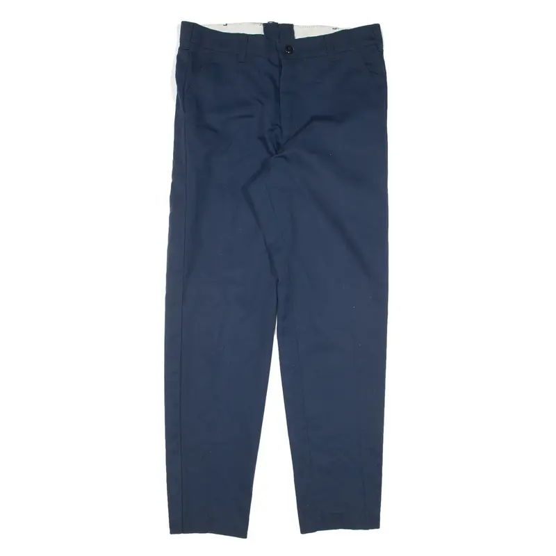 RED KAP Workwear Trousers Blue Slim Tapered Mens W33 L32