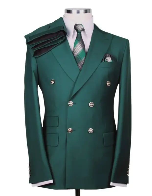 Mens Double breasted Suit - 
