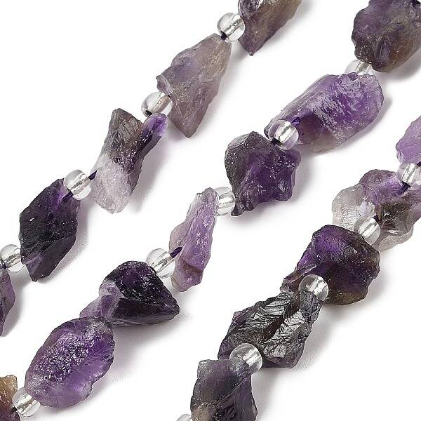 Natural Amethyst Beads Strands