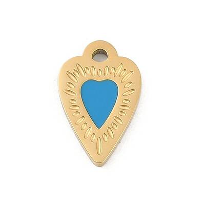 304 Stainless Steel Enamel Charms