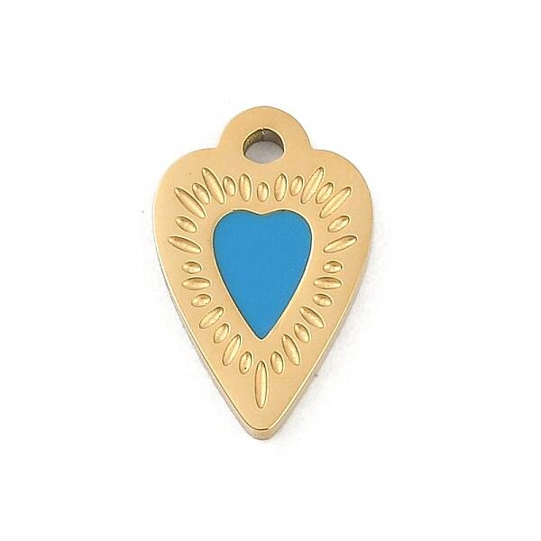 304 Stainless Steel Enamel Charms