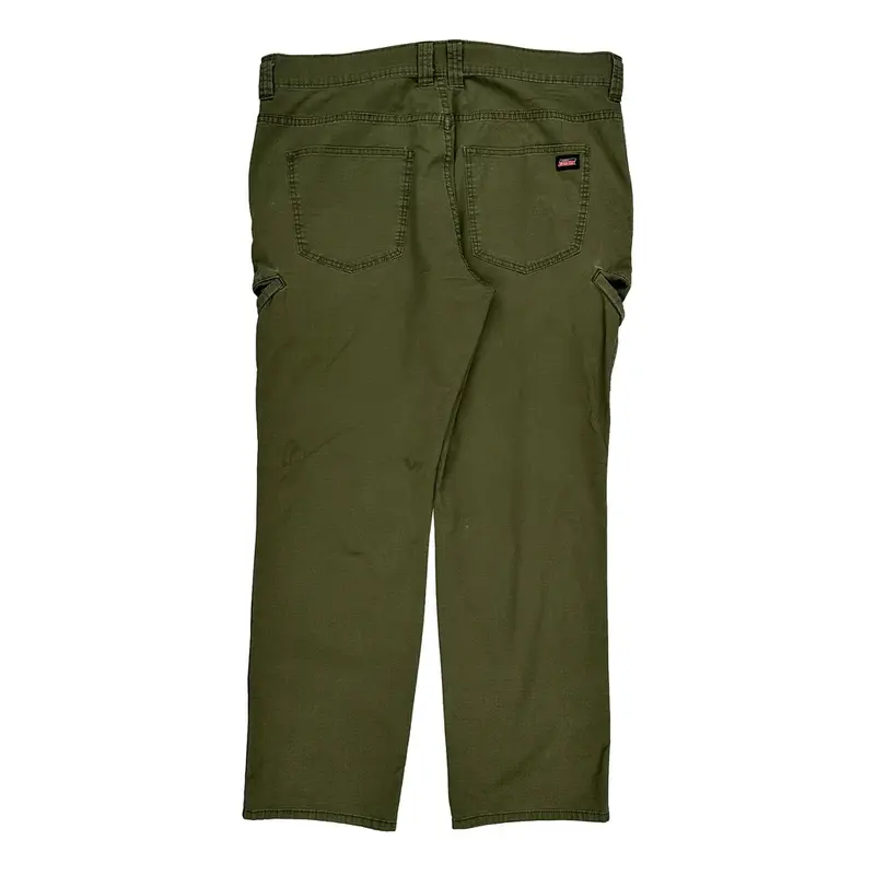 Dickies Trousers - 38W 30L Green Cotton Blend
