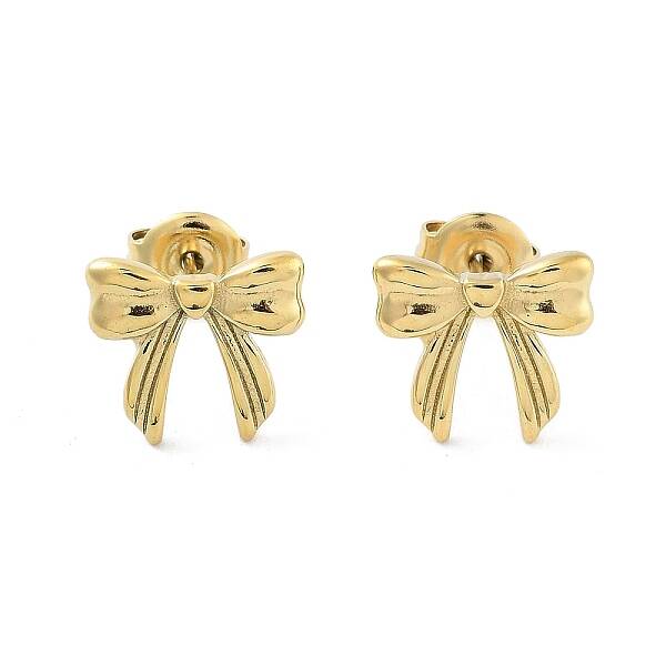 Ion Plating(IP) 304 Stainless Steel Stud Earrings
