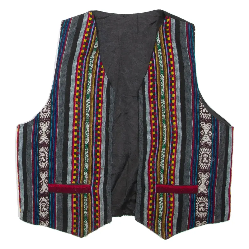 Mens Waistcoat Black L