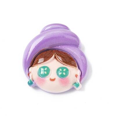 Cute Opaque Resin Cabochons