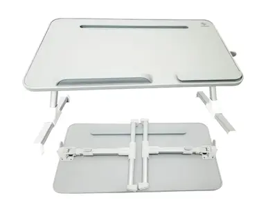 Versatile Adjustable Laptop Table: Computer Desk, Bed Desk, Foldable Lap Desk