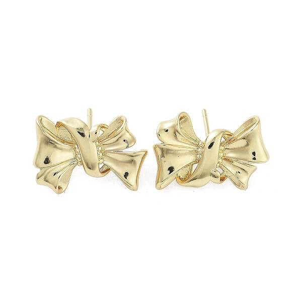 Rack Plating Brass Stud Earring